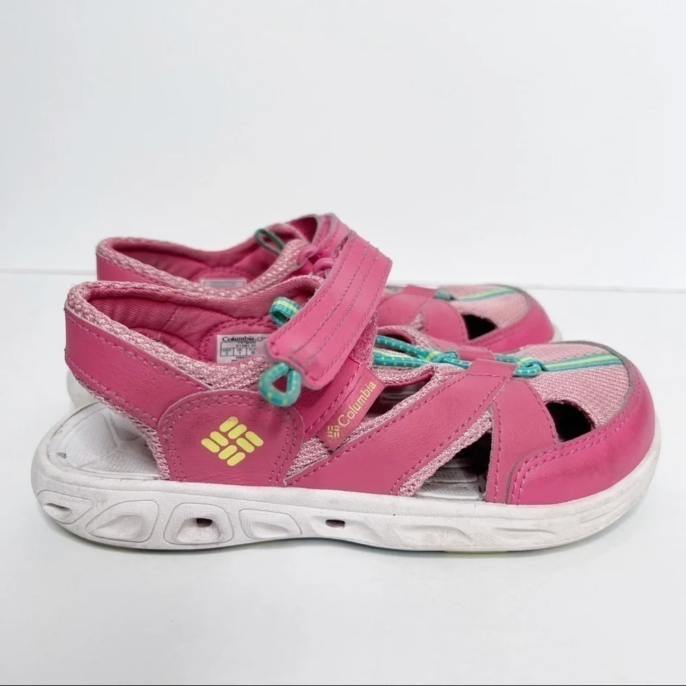 Columbia Pink Little Girls Summer Sandals Size 2